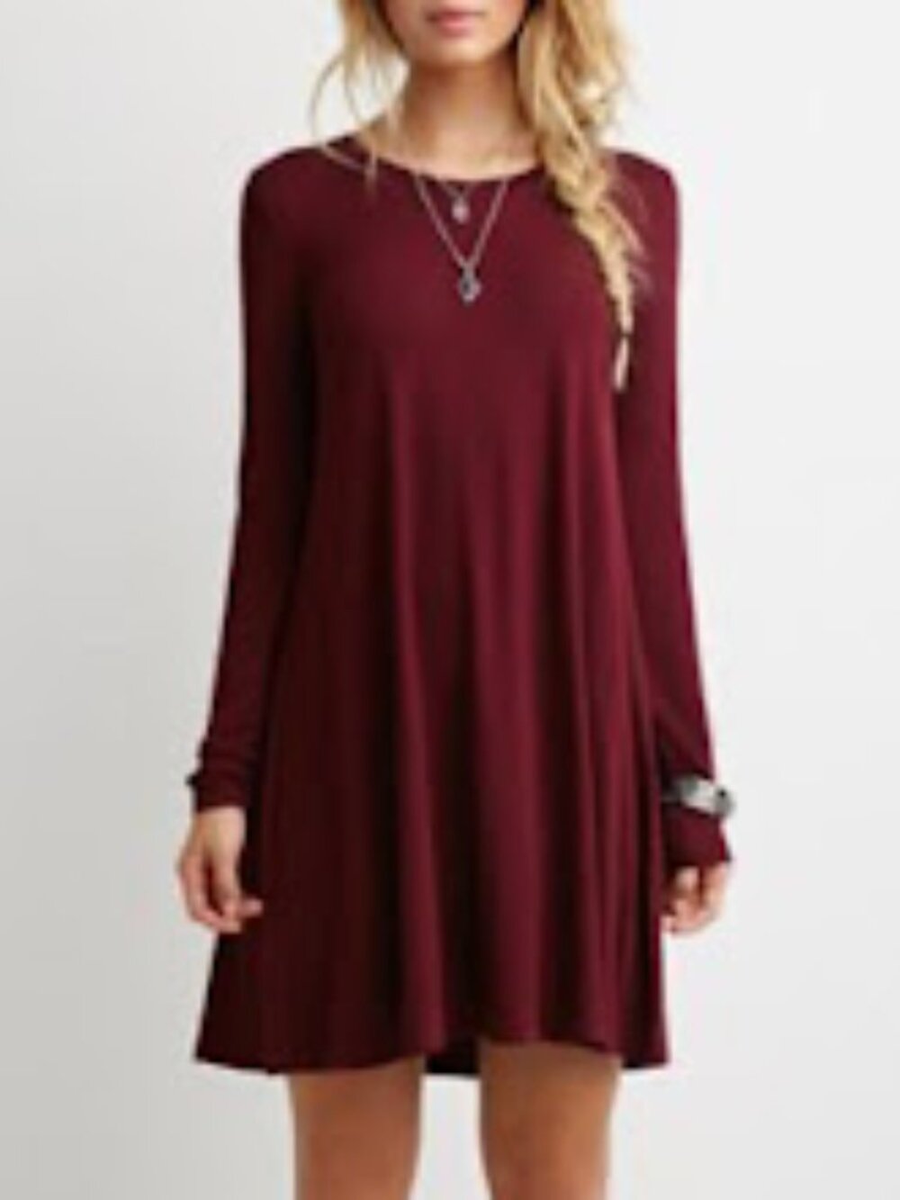 BCBG Joseline Dress Burgundy